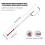 Brake rotor indicator, disc brake load measuring instrument, 045 mm thickness ruler 2