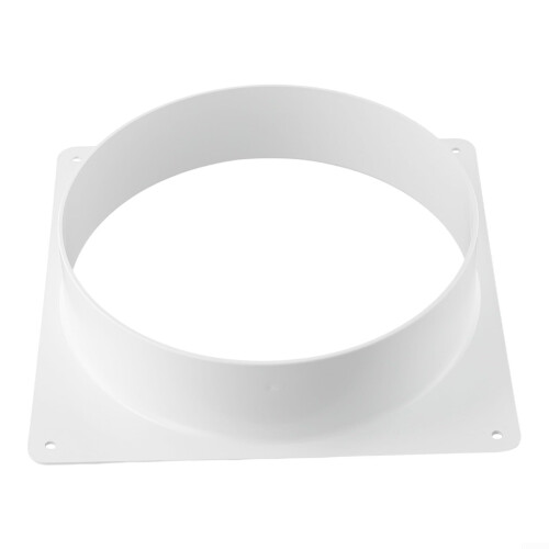 Broad compatibility, ventilation slot connection flange, easy installation, plastic material (200 mm)