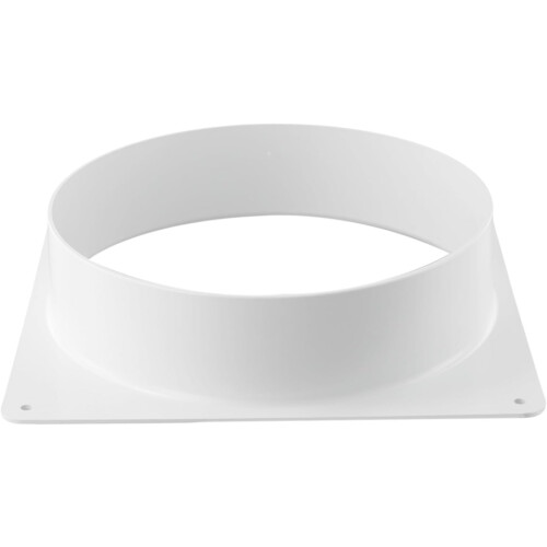 Broad compatibility, ventilation slot connection flange, easy installation, plastic material (200 mm) 1