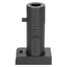 Verstellbares Handheld-Cocktail-Smoker-Set aus Aluminium-Zink-Legierung Schwarz