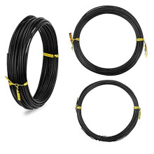 Baum bonsai training wires, 3 sizes 1 mm, 1.5 mm, 2 mm, each 10 m.