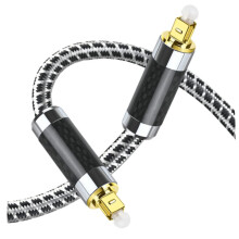 Digital Audio Optical Cable Male To Male, Sound Bar And TV Compatible, Optical Audio Cord
