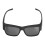 Oversized PC-Sonnenbrille Oversize passt über Brillen UV-Schutz Anti-UVA UVB Schwarz 15