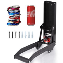 16oz Aluminum Can Crusher with Handle for Soda and Beer, SpaceSaving Recycling Tool