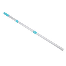 Swimming pool telescopic pole with aluminum and 3 sections for versatile pool cleaning and extension rod applications.