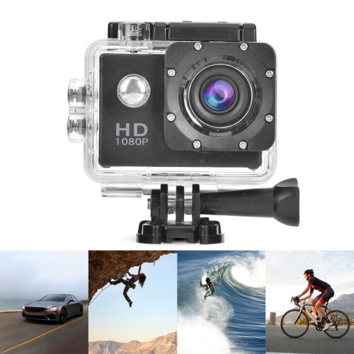 Υποβρύχια κάμερα δράσης Full HD1080P αδιάβροχη ευρυγώνια κάμερα εγγραφής βίντεο για 1