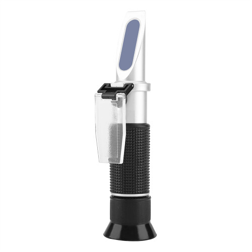 Advanced Digital Refractometer for Accurate Brix & Specific Gravity Tests, Comfortable Rubber Handle for Non-Slip Grip & Convenient Portability for 2