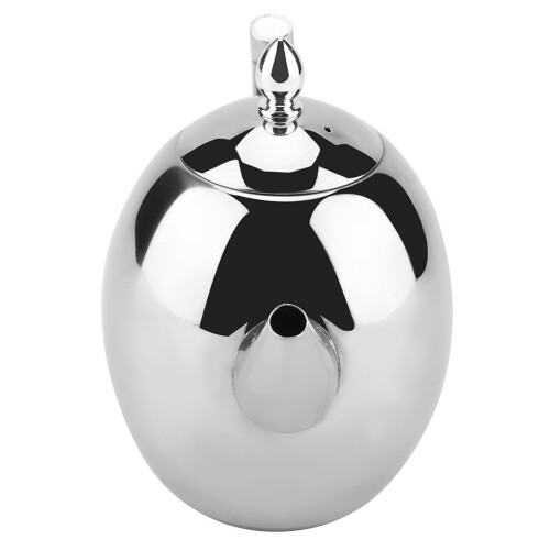 Κομψή τσαγιέρα για φυτική ευδαιμονία, αφαιρούμενη τσαγιέρα από ανοξείδωτο 2