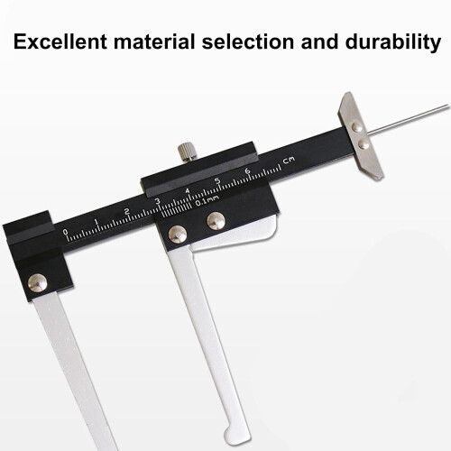 Brake Thickness Ruler Rotor Gauge Tyre Tread Depth Caliper 2
