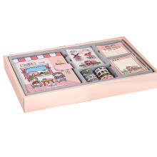 Kit de fournitures esthétiques pour journal créatif, autocollants kawaii et papier washi pour bullet journal, scrapbooking et décoration d'agenda,