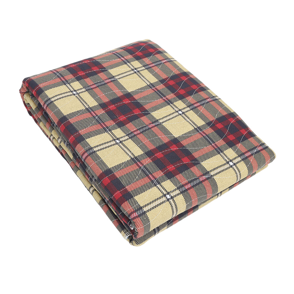 Washable Incontinence Bed Pad 80x90cm Reusable Waterproof Cotton