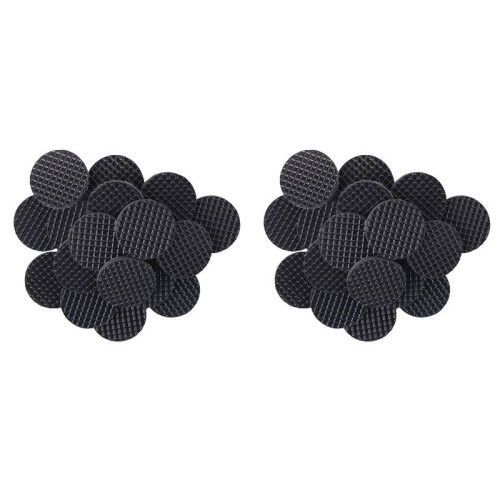 60-Pack Gitarrplockar Halkfria Grepp Självhäftande Gitarrplockar Grepp för Gitarrbas Ukulele Mandolin Banjo (Endast Grepp)