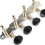 12L12R Mandolin Tuning Pegs Machine Heads String Tuning Pegs for 8 Strings Mandolin Instruments Accessory 6