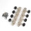 12L12R Mandolin Tuning Pegs Machine Heads String Tuning Pegs for 8 Strings Mandolin Instruments Accessory 2