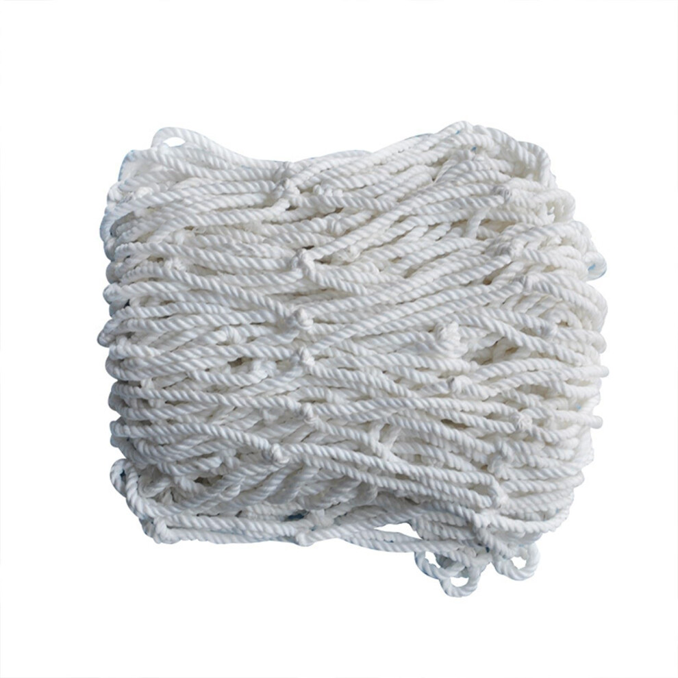 Jute Hemp Rope Net Bunk Bed Safety Net For Bunk Beds, Rock Climbing And Home Safety Nets, 3X5m/9.84X16.4ft White 9347817172751