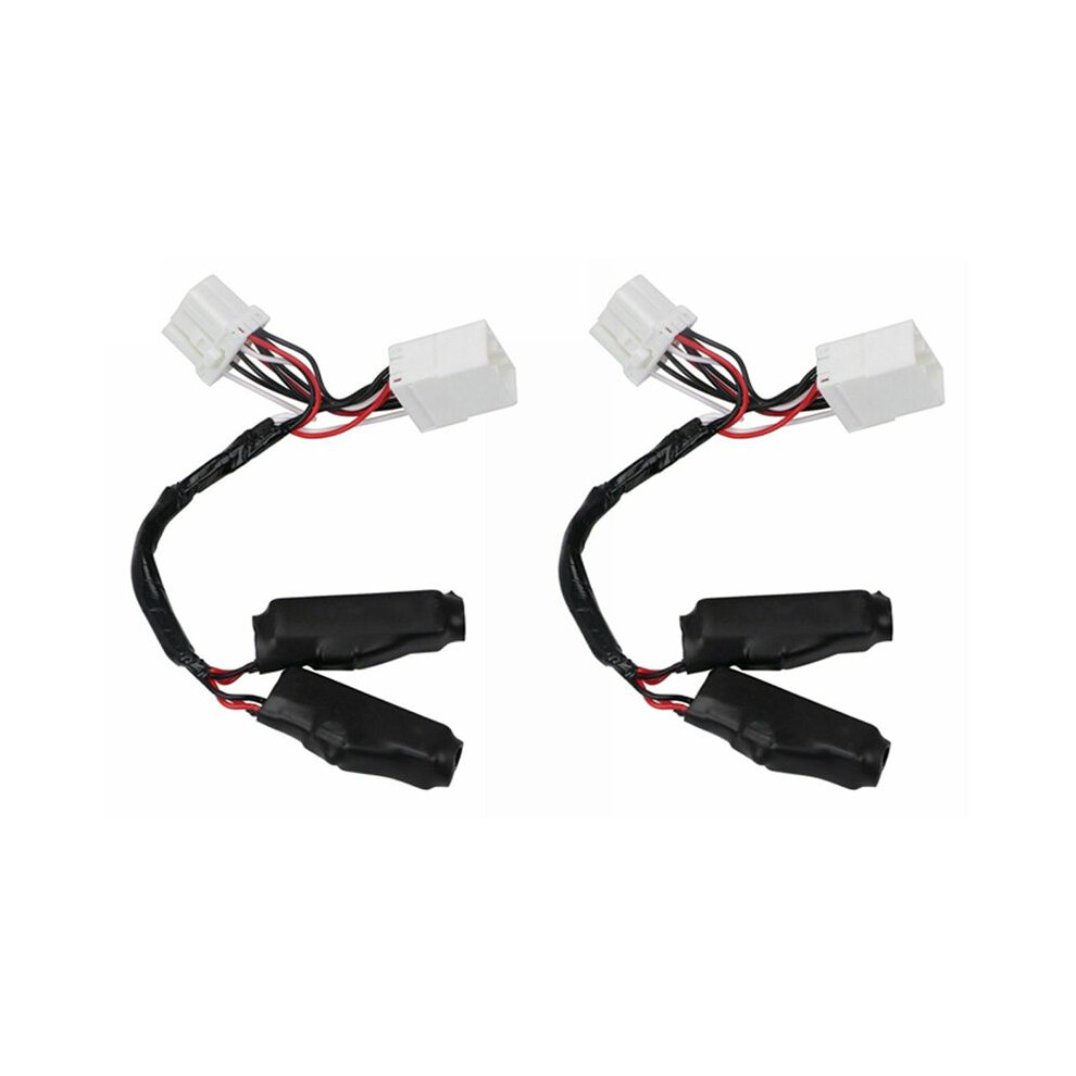 2X Motorcycle Equalizer Led Load Plug For- Glide Road King Softail Dyna 1996-2012 Blinker Turn Signal Lights 6032201738646