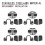 12 Sets TRD Door Stabilizer Door Lock Protector Latches Stopper Covers for  E12 E13 C27 C28 3