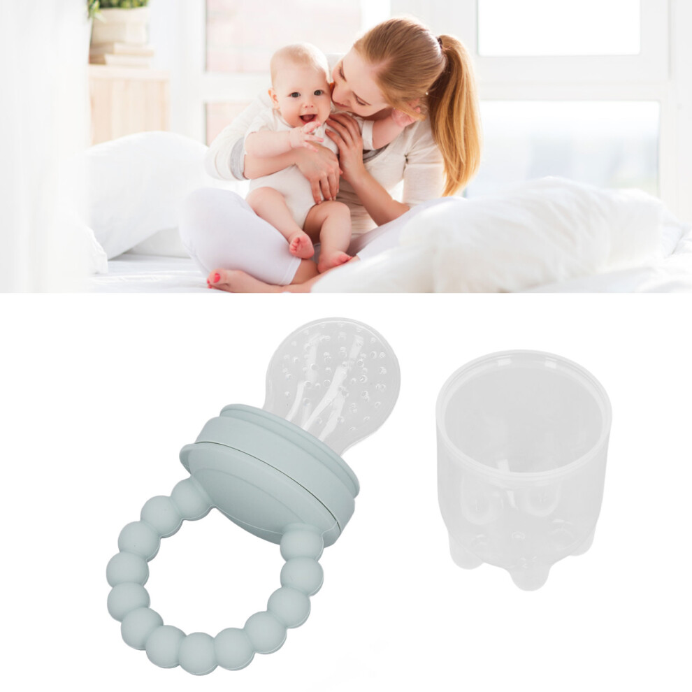 Food Grade Silicone Baby Fruit Feeder Pacifier For Sore Gums Relief 70Ml Green