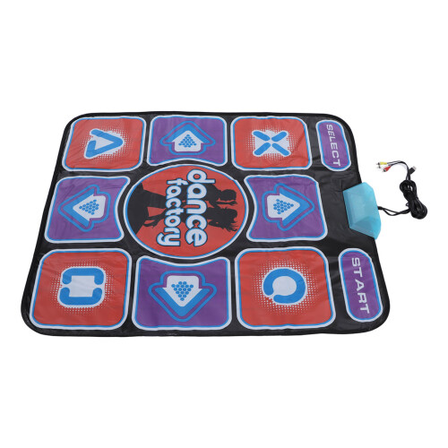Large Glowing Arrows Dance Game Mat With Better Sensitivity Electronic Dance Pad USB Dance Mat For Windows HD AR Camera Integrated Multi Use Activity 2