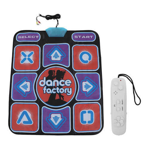 Large Glowing Arrows Dance Game Mat With Better Sensitivity Electronic Dance Pad USB Dance Mat For Windows HD AR Camera Integrated Multi Use Activity