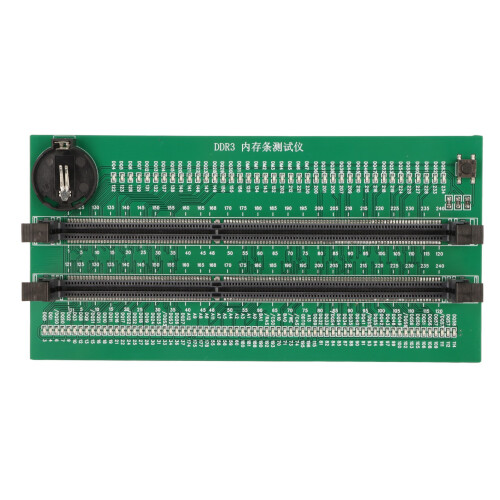 Easy Test Solution Kit for Computer Memory Troubleshooting, Desktop Mainboard Test Card with Professional Precisely Crafted LED Light Indicator