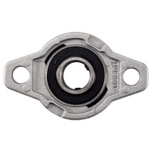 FL001 Zinc Alloy 12mm Bore Self Aligning Pillow Block Bearing Flange