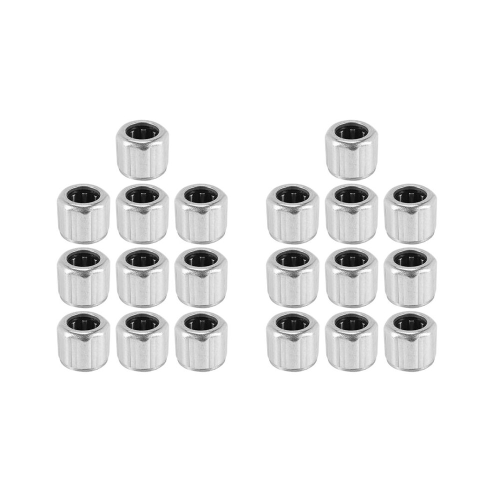 20Pcs Needle Bearing Hf081412 Outer Ring Octagon One-Way Needle Roller Bearing 8X14x12mm For Manufacturing Industry 4711793609306