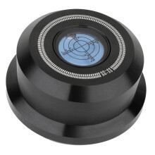 Schallplattengewichtsstabilisator, LP-Disc-Stabilisator, Plattenspieler-Vinylklemme, HiFi-Premium-Audiophile-Vinyl, Vibration, Schwarz