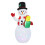 1.5m Inflatable Snowman Decoration with Lights 1