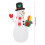 1.5m Inflatable Snowman Decoration with Lights 2