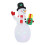 1.5m Inflatable Snowman Decoration with Lights 4
