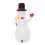 1.5m Inflatable Snowman Decoration with Lights 6