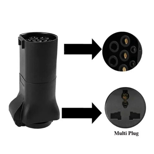 V2L Type 2 EV Discharge Adapter for   EV Vehicle Car Charging Connector Universal Multi Plug 2