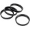 Plastic wheel spacers, 66 mm, for improved alignment and comfort, 4 pieces 3