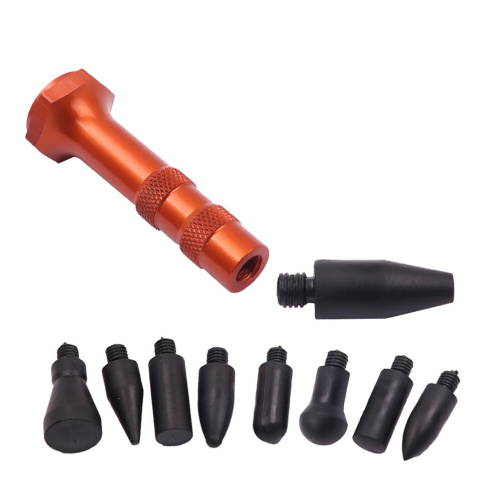 Ergonomic Vehicle Dents Leveling Tool With Detachable Heads Metal Construction For Car Body Smoothing 9189345336799