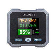 BL110F Coulometer Batteriemessgerät DC10-100V 0-100A Wasserdichtes Batteriemessgerät und Voltmeter für Elektro-Vierrad,A