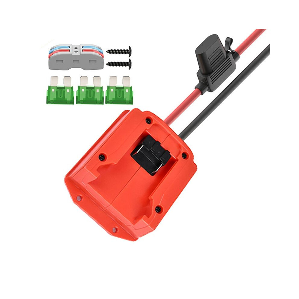Car Jump Car Booster With 3 Fuses For 18V Battery Adapter Emergency Booster Starting Device 6032211755503