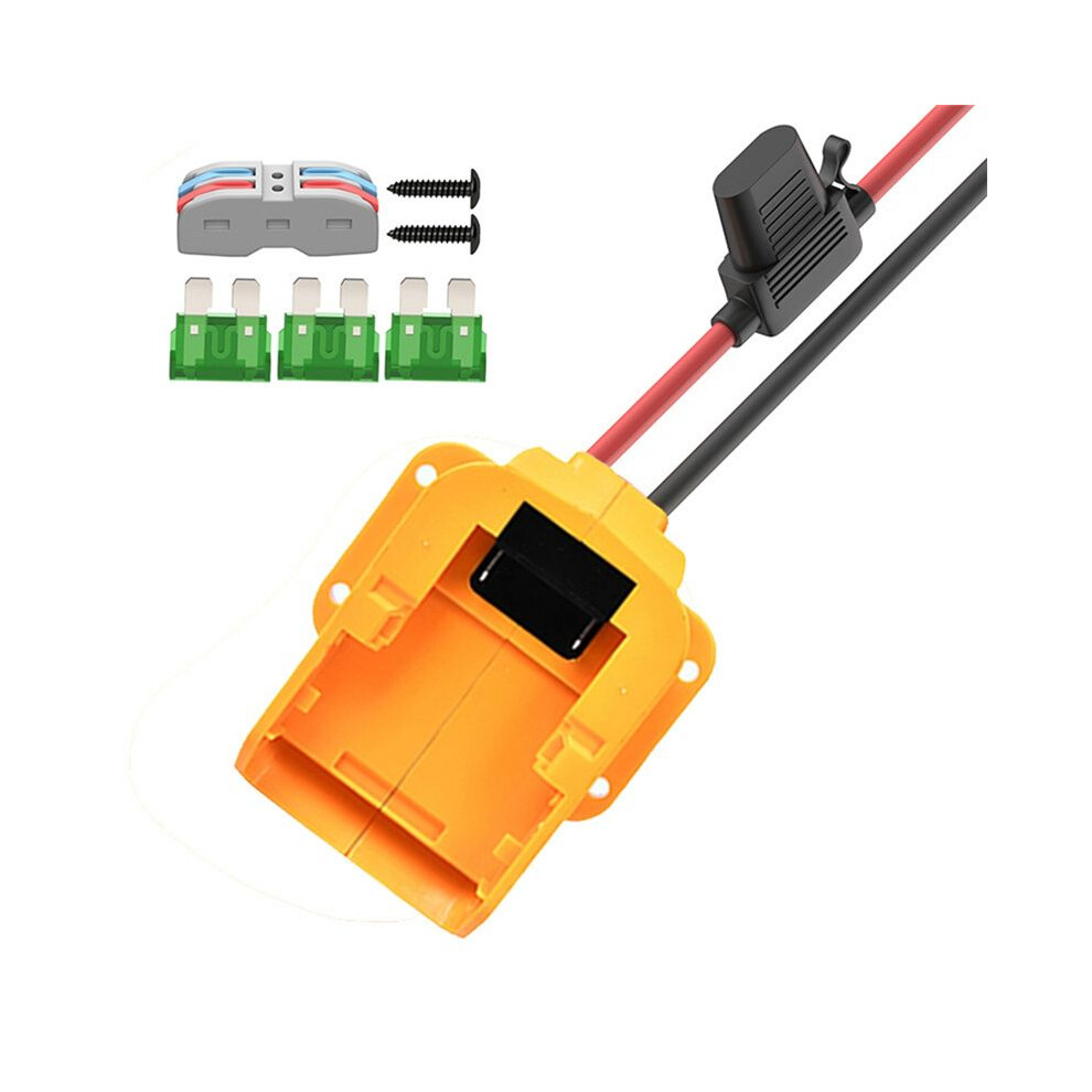 Car Jump Car Booster With 3 Fuses For 20V Battery Adapter Emergency Booster Starting Device 6032565281475