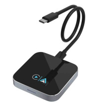 Adaptador Inalámbrico CarPlay para Android Auto 2 en 1, USB Inteligente, Conexión Automática, Conectar y Usar para IOS, para Android, Cableado de