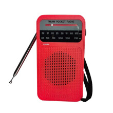 Emergency Survival High Volume AA Battery Small Portable Radio AM FM Pointer Pocket Radio