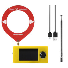 Récepteur Radio SI4732 10-180 MHz, Portable, Écran 1,9 Pouces, Radio à Ondes Courtes FM/AM/LSB/USB, Radio SI4732 + 2 Antennes de Type