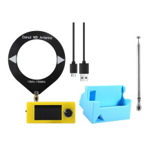 SI4732 Radio Receiver Kit 10-180MHz 1.9inch Display Shortwave Radio FM/AM/LSB/USB+Antenna+Stand SI4732 Radio