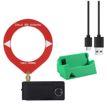 Portable SI4732 Radio 10khz-180 Mhz SW MW VHF Radio FM/AM/LSB/USB Pocket Radio with Amplifier Mount