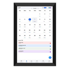 15.6In Digital Calendar Chore Chart WIFI HD Interactive Touchscreen Family Planner Hearth Digital Calenda EU Plug