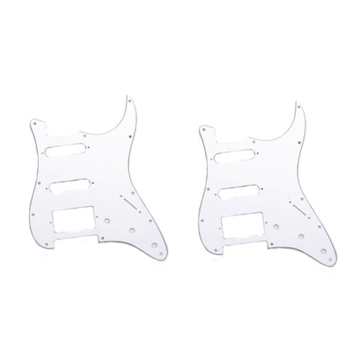 Gitarrtillbehör Elgitarr Stallskydd Framkåpa Elgitarr Stallskydd Vit