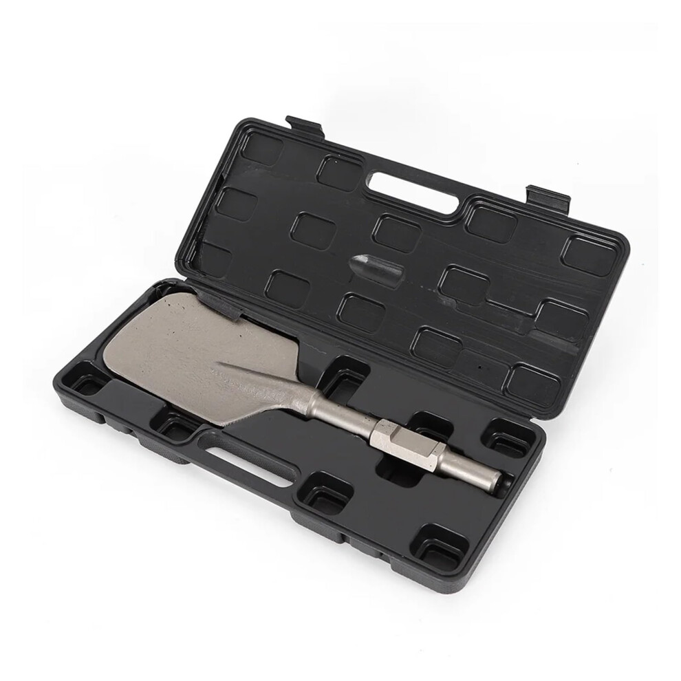 Electric Hammer Breaker Clay Spade Shovel Bit, Chisel Cutter, Extra Wide Pointed Chisel Tip, 1.18Inch Hex Shank 9199774084222