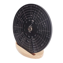 Guitar Chord Wheel Scale Dial Wooden Melody Tool Musical Instruments and Accessories Chord Wheel for Musicians Size L