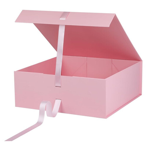 Gift Box,Gift Boxes with Lids for Presents with Ribbon for Wedding,Storage,Birthday Foldable Gift Box 1