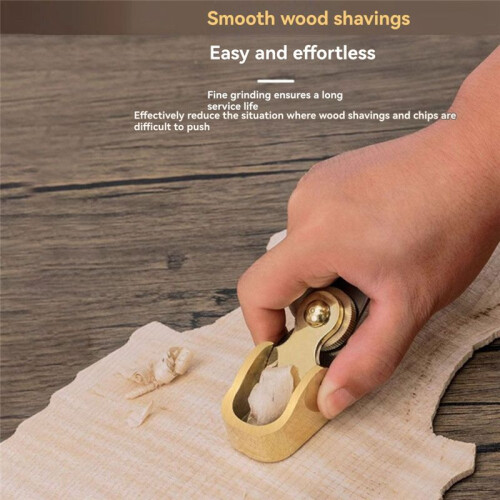 5PCS Convex Bottom Copper Planes Curved Bottom HSS Plane Cutter Violin Luthier Making Thumb Tool 2