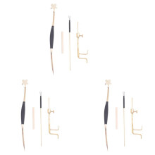 3X Brass Violin Luthier Tools Kit Violin Sound Post Set Sound Post Installation Tool,Violin Making Repair Tools
